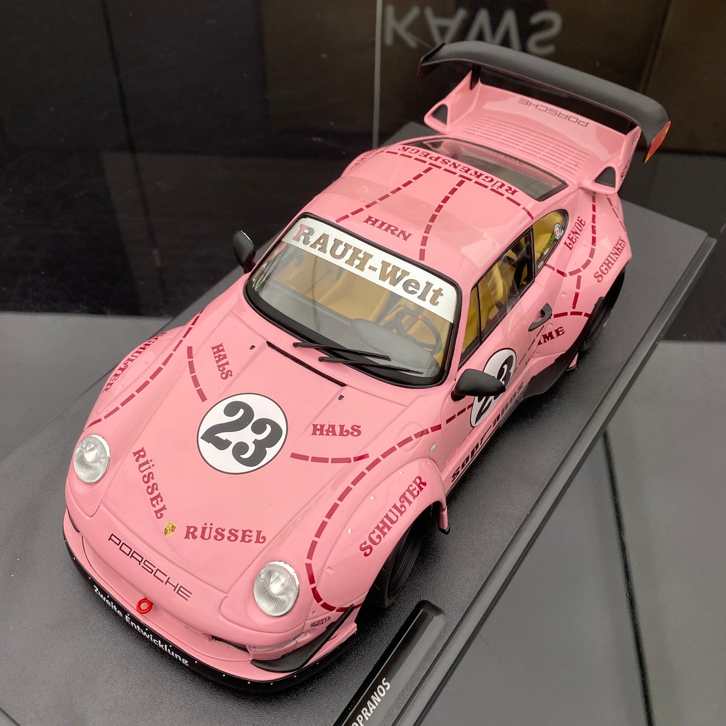 solido 1/18 Porsche RWB BODYKIT #23 alloy car model ornaments