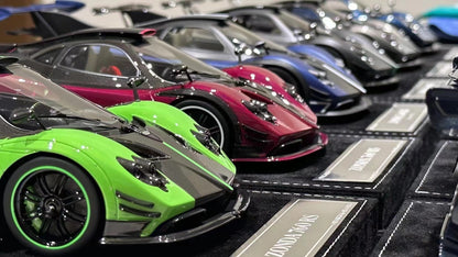 Adornos de modelo de coche de edición limitada Pagani Zonda 760 a escala 1/18 HH MODEL