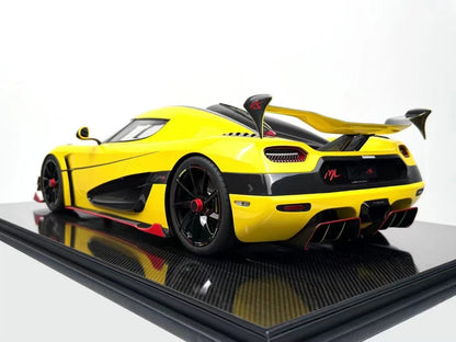 【pre-sell】Frontiart 1/8 Koenigsegg Agera ML Locke Yellow Limited Edition High-End Car Model Ornament