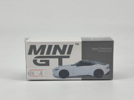 MINIGT 1/64 Nissan Z Performance 2023 White Alloy Model MGT00599