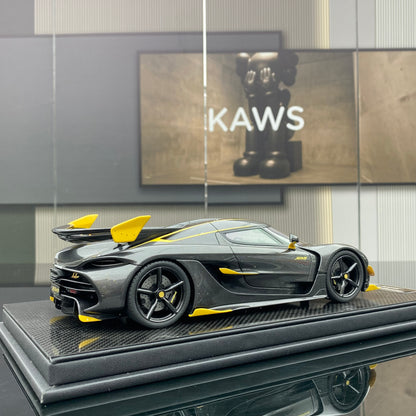 FRONTIART 1/18 Koenigsegg Jesko carbon gold simulated high-end car model