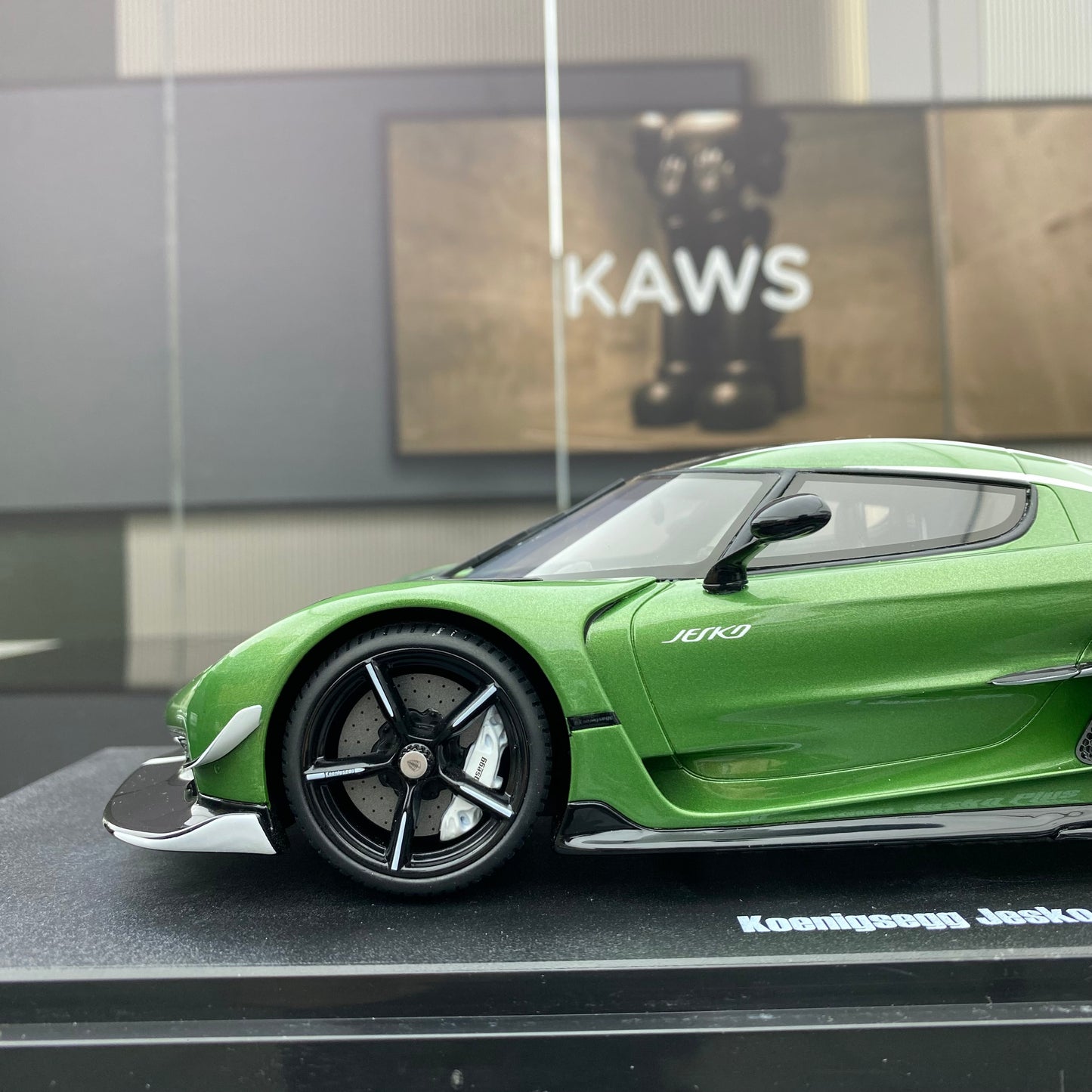 GT Spirit 1/18 Koenigsegg JESKO green resin car model