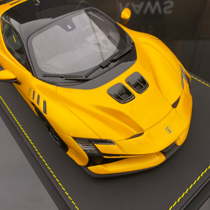 Ferrari SF90 XX Stradale, modelo de coche de resina de simulación de edición limitada, escala 1/18, de BBR
