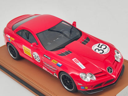 IVY 1/18 Mercedes-Benz SLR 722 Red Pig Simulation Car Model