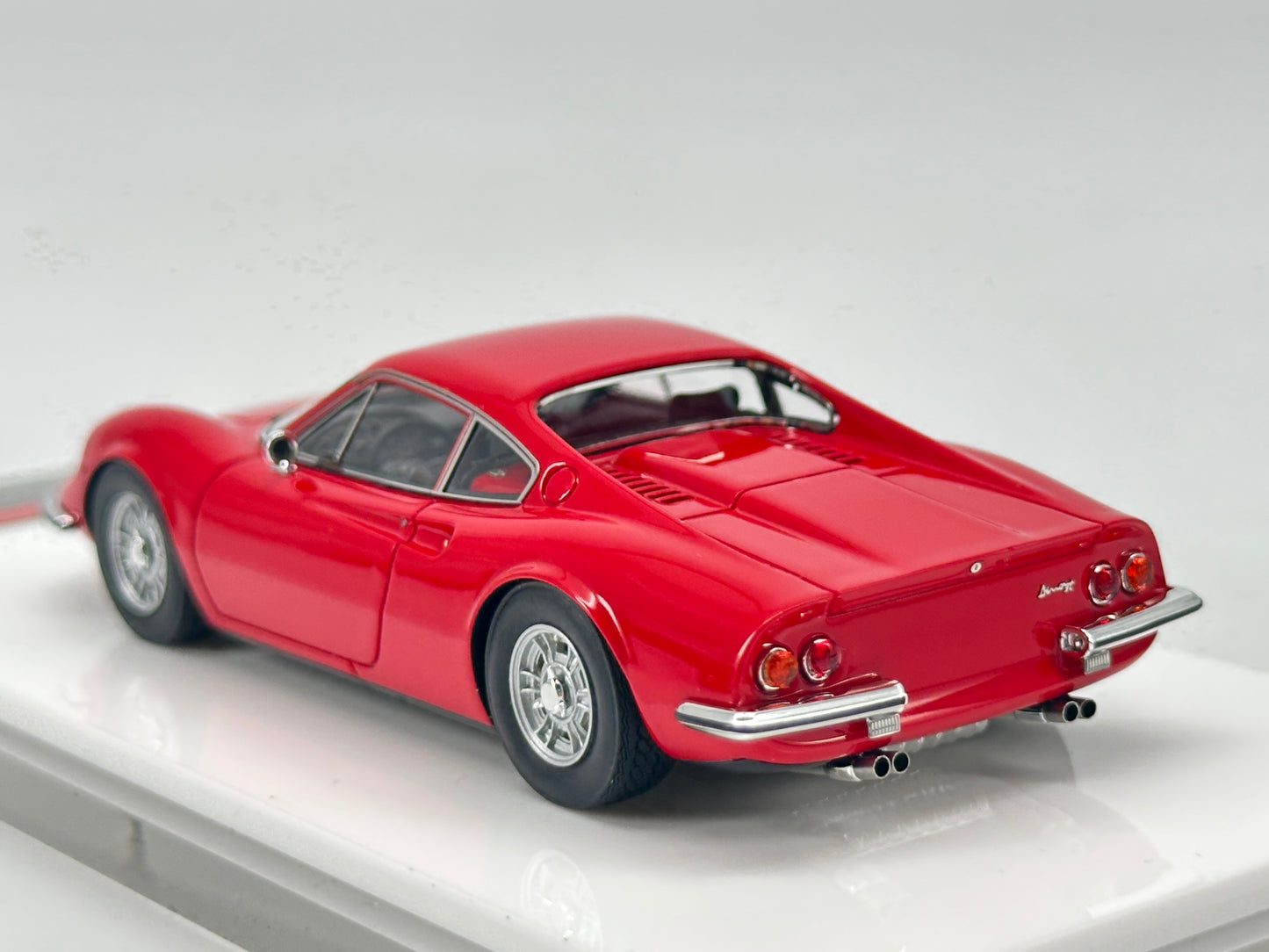 SCM 1/43 Ferrari Dino 246 GT Red Simulation Car Model