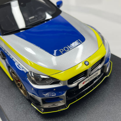 GT Spirit 1/18 BMW AC Schnitzer ACS2 Sport Polizei 2024 Blue/Silver Livery (GT573)