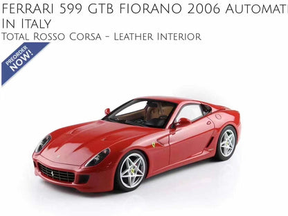 BBR Ferrari 599 GTB FIORANO 2006 AUTOMATIC GEAR automatic transmission simulation car model