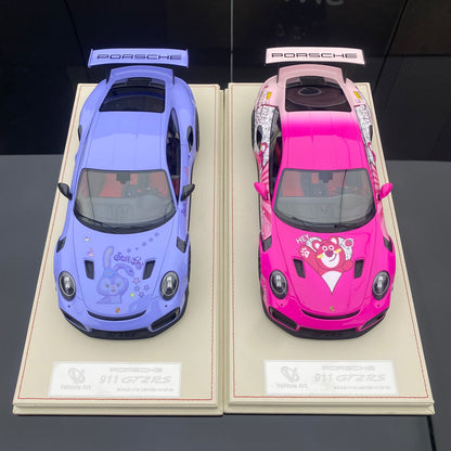 Vehículo Art1/18 Porsche 911 GT2RS Weissach Modelo de paquete