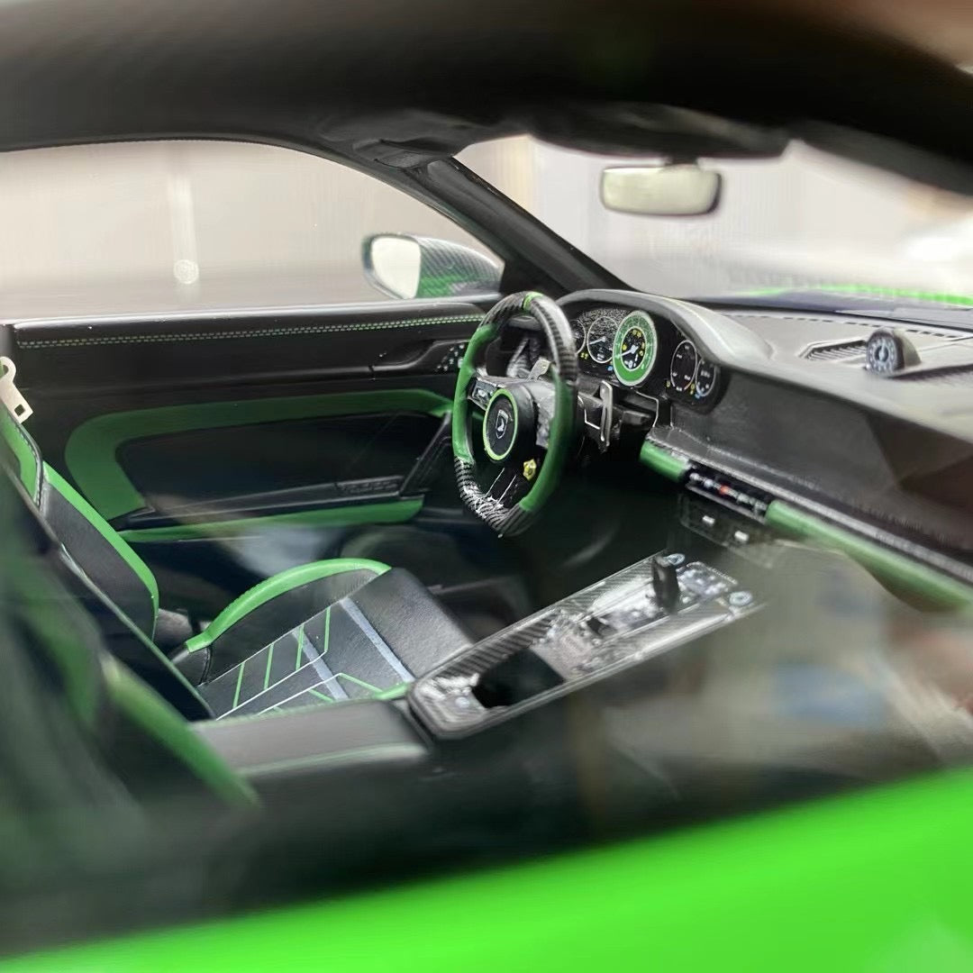 New Arrival VIP 1/18 Porsche 992 Stinger GTR Green Price 328$