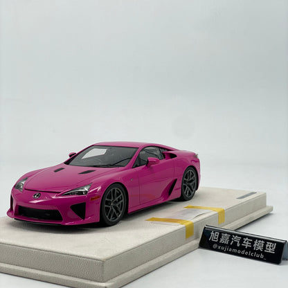 MAKEUP 1/18 Lexus LFA resin simulation car model birthday gift ornaments