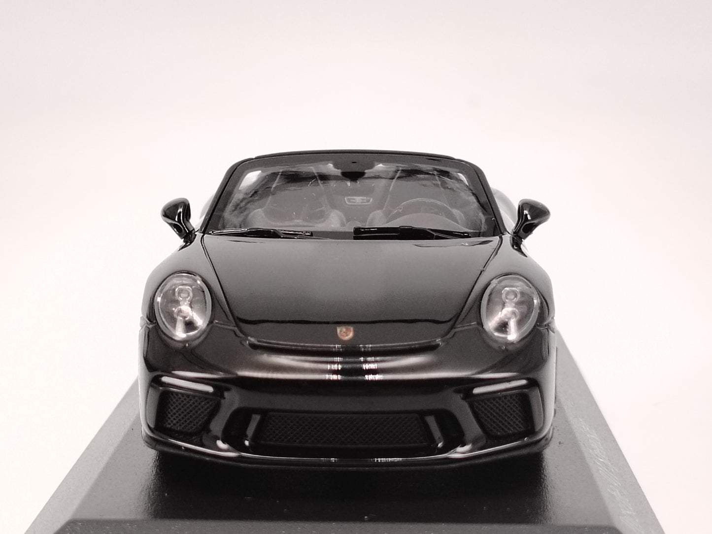 MINICHAMPS 1/43 Porsche 911(991)SPEEDSTER 2019 Black Alloy Model 410061134