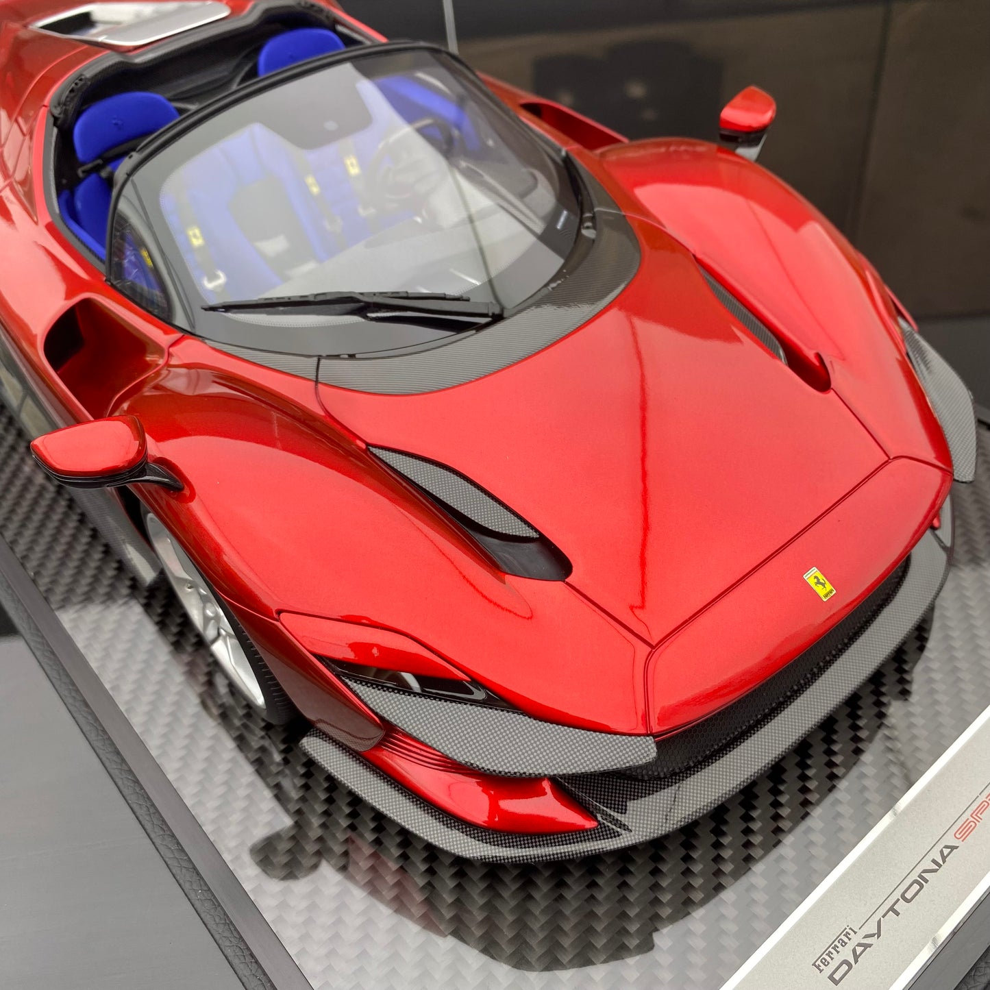 BBR 1/12 Ferrari SP3 Ferrari Daytona SP3 supercar simulation car model ornaments