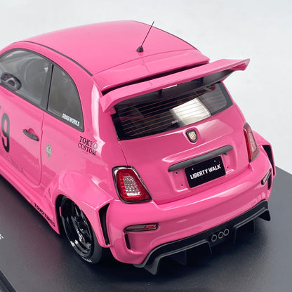Topspeed 1/18 Abarth 595 LBWK simulation car model