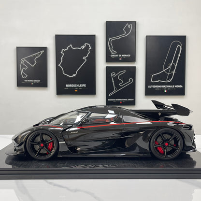 FRONTIART 1/8 Koenigsegg Jesko Full Carbon Limited Edition Model Car