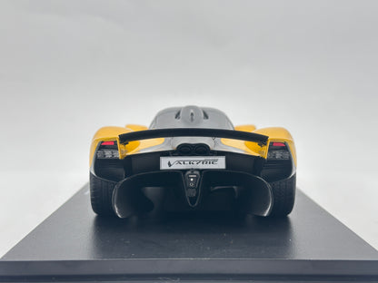 Topspeed 1/18 Aston Martin Valkyrie Sunburst Yellow Simulation Car Model