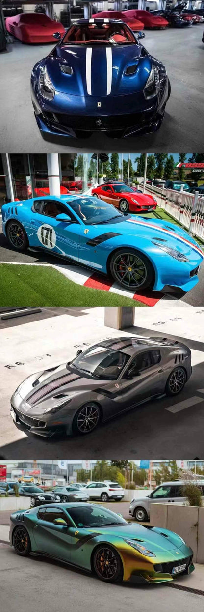HH MODEL 1/43 Ferrari F12 TDF limited edition car model ornament