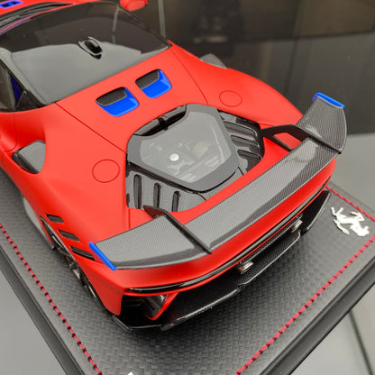 Ferrari SF90 XX Stradale, edición limitada, modelo coleccionable, escala 1/18