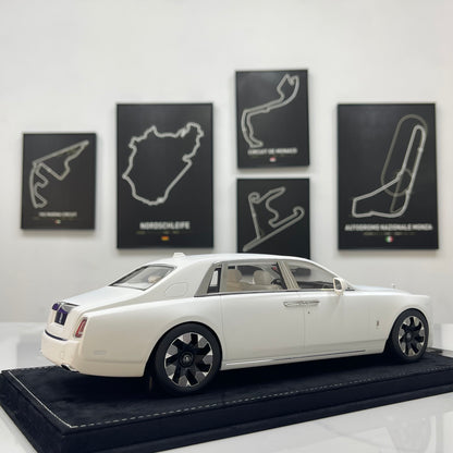 HH Model 1/18 Rolls-Royce Phantom Series II Ivory White HH735