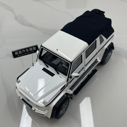 Almost Real 1/18 Mercedes-Benz G 650 Landaulet – Metallic White (820213)