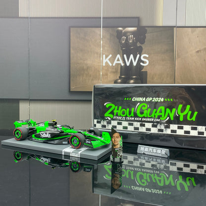 minichamps 1/18 STAKE F1 TEAM KICKSAUBER C44 Zhou Guanyu CHINAGP2024 Price 1368 147240524