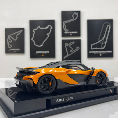 Amalgam 1:18 McLaren W1 (Orange) M6350-SC1