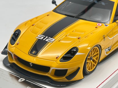 DG 1/18 Ferrari 599 EVO XX Yellow Limited Edition Model Car