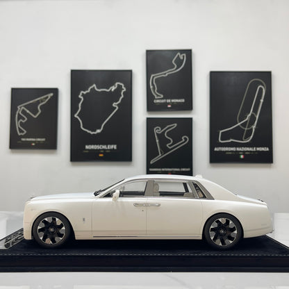 HH Model 1/18 Rolls-Royce Phantom Series II Ivory White HH735
