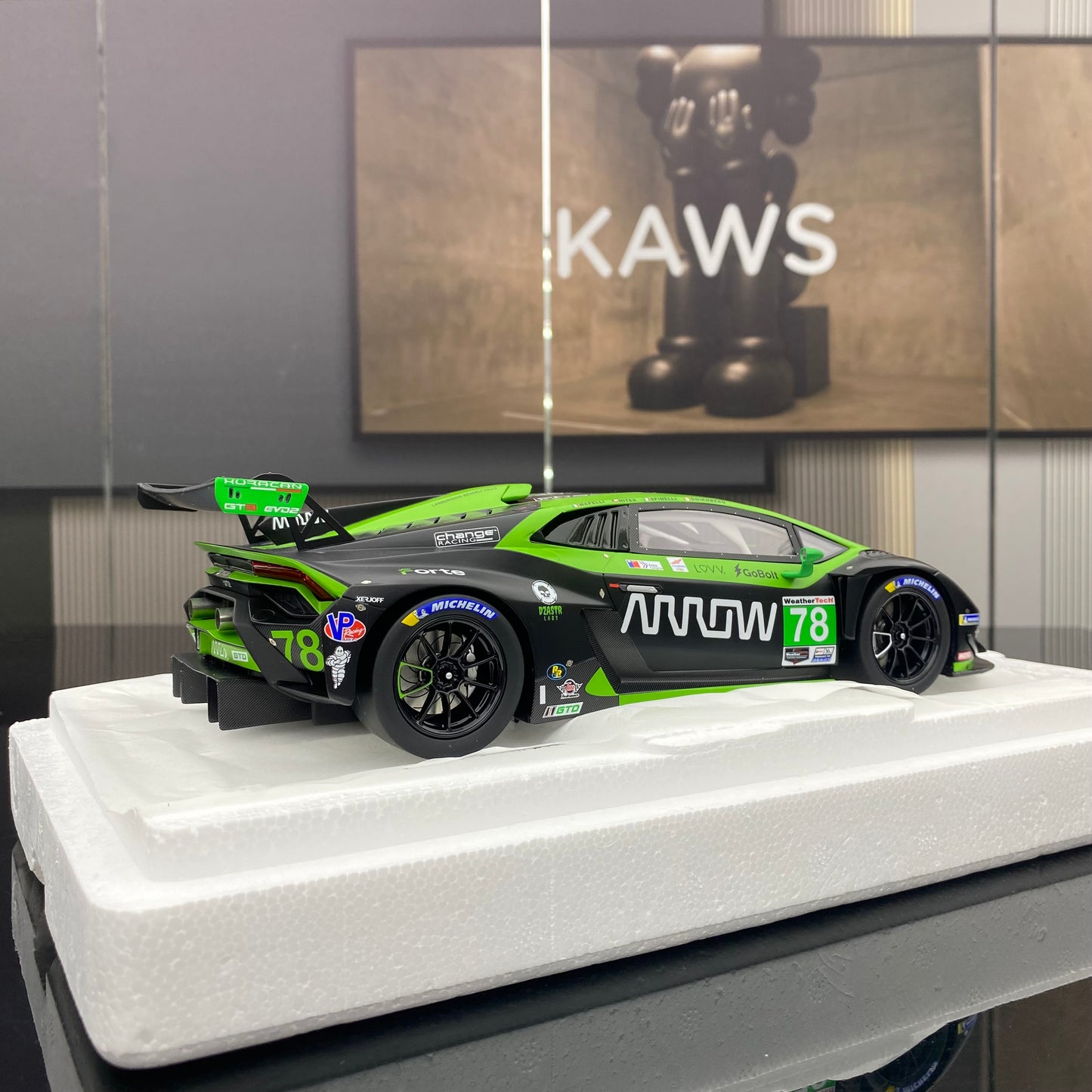 Topspeed 1/18 Lamborghini Huracán GT3 EVO2#78 Forte Racing IMSA