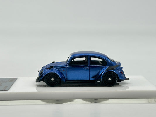 HPI 1/64 Volkswagen Beetle rwb blue simulation car model HPI006