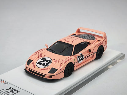 SCM 1/43 Ferrari F40 JPS Black Gold Paint Resin Model Car