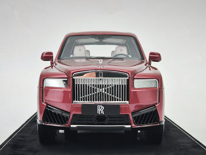 HH 1/18 Rolls-Royce Cullinan Red Simulated Car Model