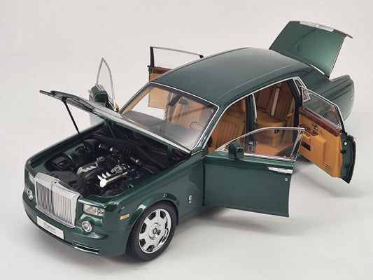 Kyosho 1/18 Rolls-Royce Phantom Peninsula Green Alloy Model Car