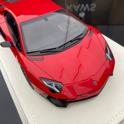 MAKE UP 1/18 Lamborghini Aventador LP750-4 SV limited edition car model