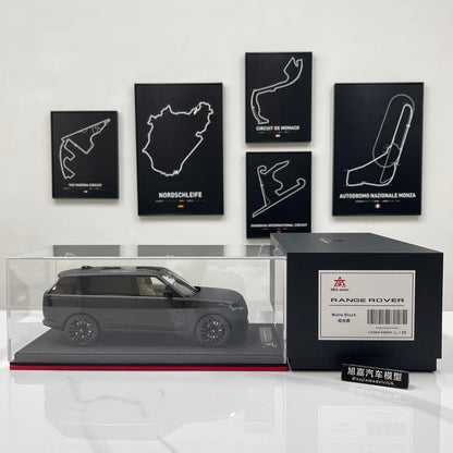 BBA Model 1:18 Land Rover Range Rover Autobiography — Matte Black