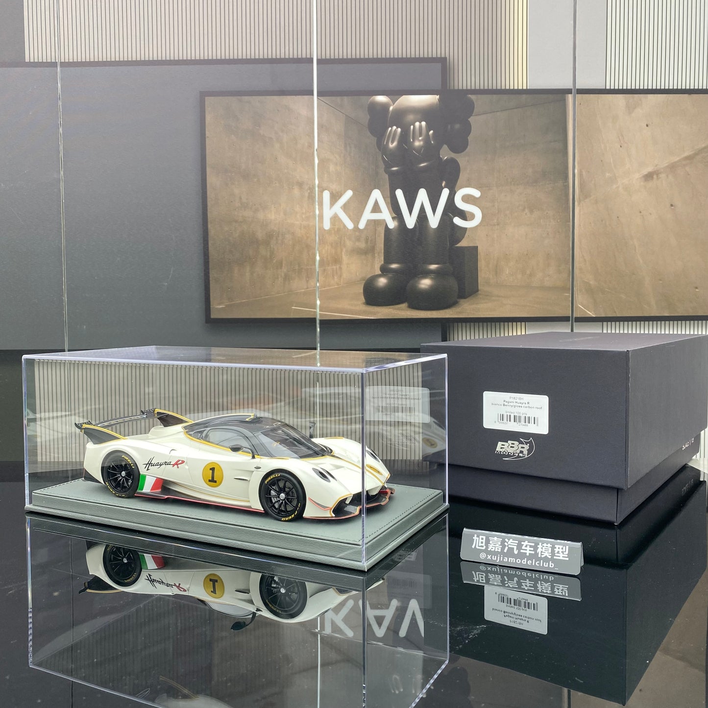 BBR 1/18 Pagani Huayra R limited edition car model ornament gift