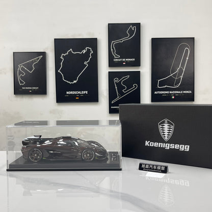 FRONTIART 1/18 Koenigsegg Jesko "Sadair's Spear" – Brown (FA198)