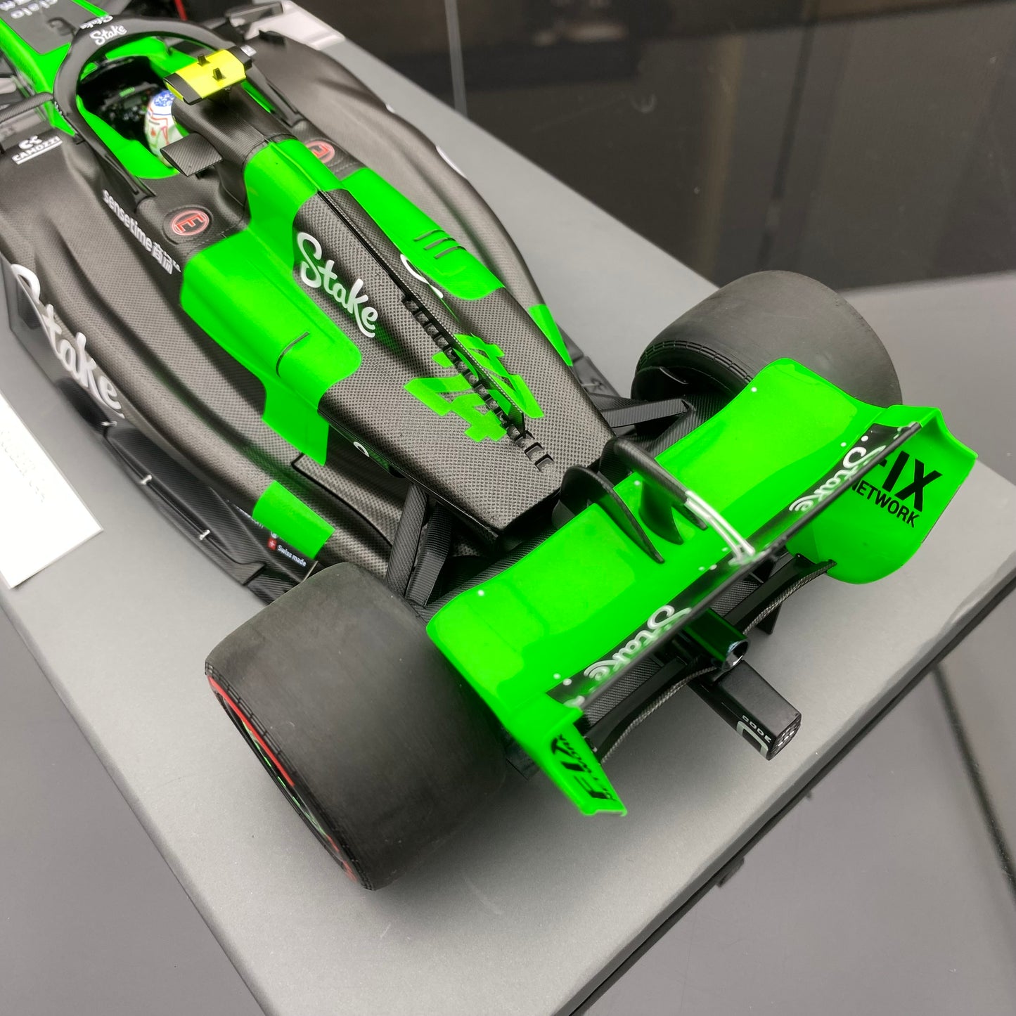 minichamps 1/18 STAKE F1 TEAM KICKSAUBER C44 Zhou Guanyu CHINAGP2024 Price 1368 147240524