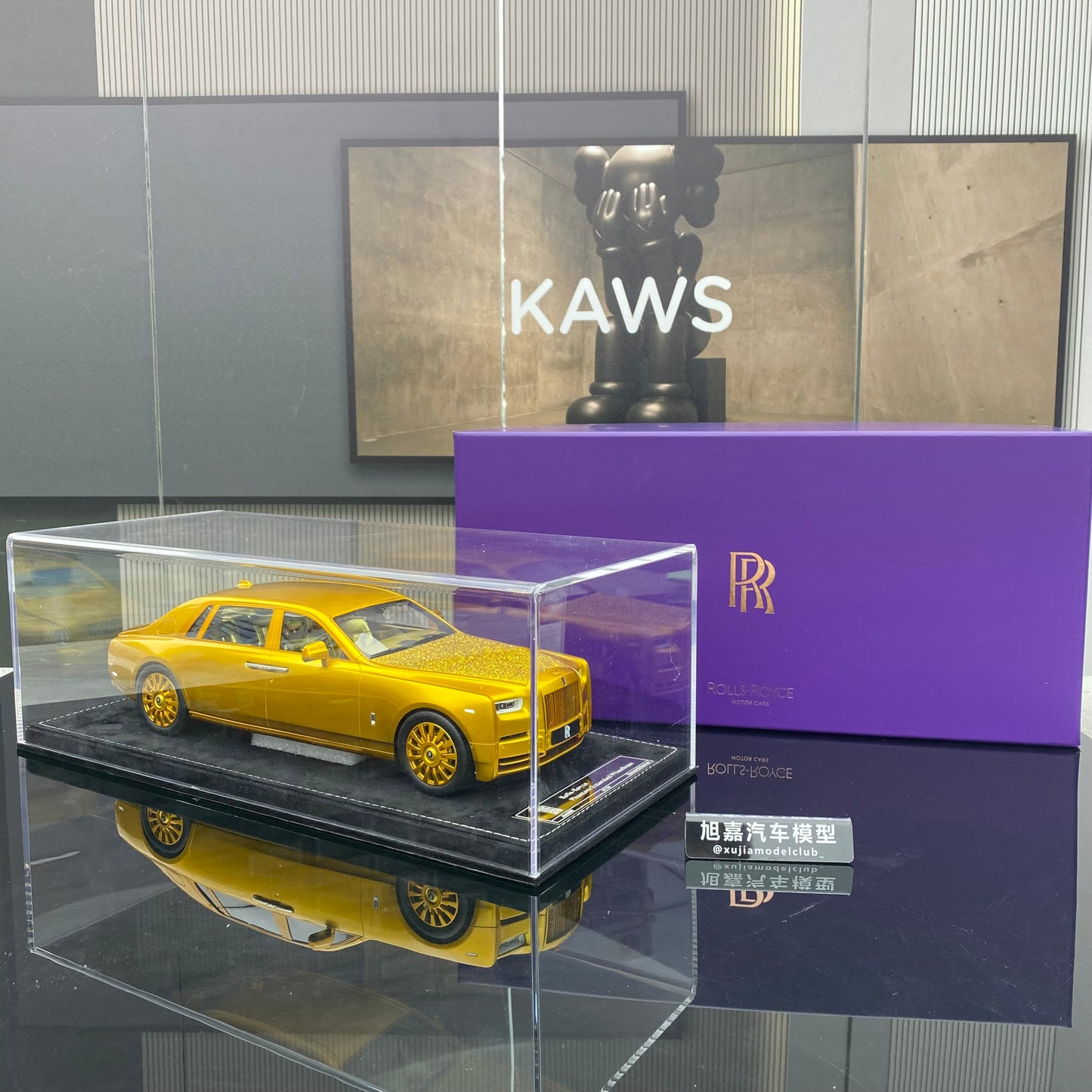 HH MODEL 1/18 Rolls-Royce Phantom limited edition car model