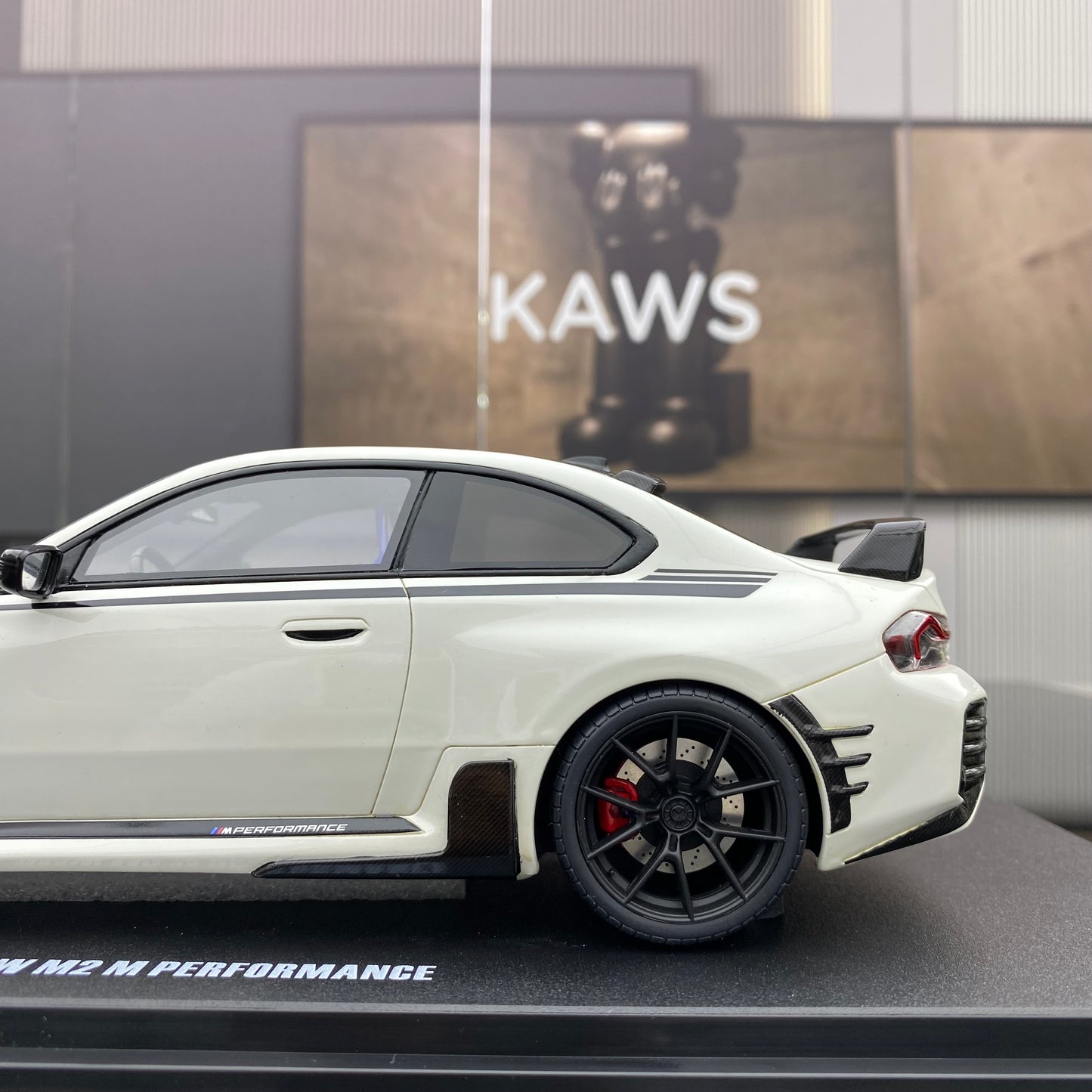 GT Spirit 1/18 BMW M2 M PERFORMANCE white simulation car model ornaments