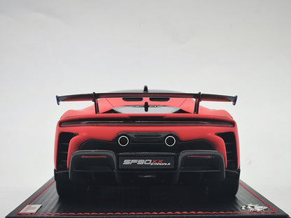 MR 1/18 Ferrari SF90 XX Matt Red Limited Edition Car Model