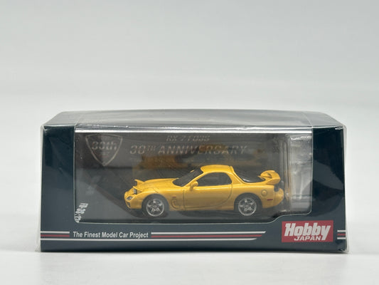 Hobby Japan 1/64 Mazda RX7 FD3S with engine simulation car model