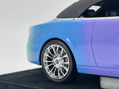 HH Model 1/18 Rolls-Royce Dawn, Six-Color Car, Simulation Car Model