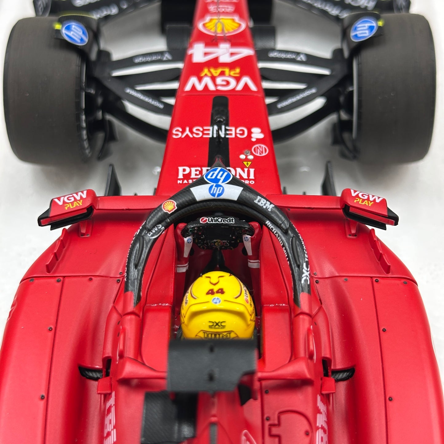 BBR 1/18 Ferrari SF-23 #44 Hamilton Red BBR2318T44