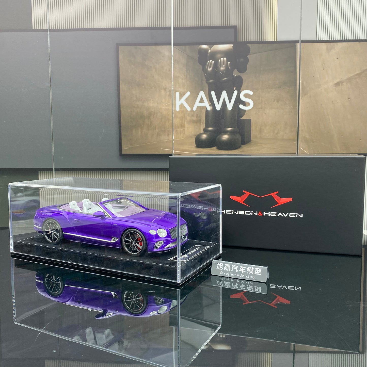 HH Model 1/18 Bentley Continental GTC convertible limited edition car model