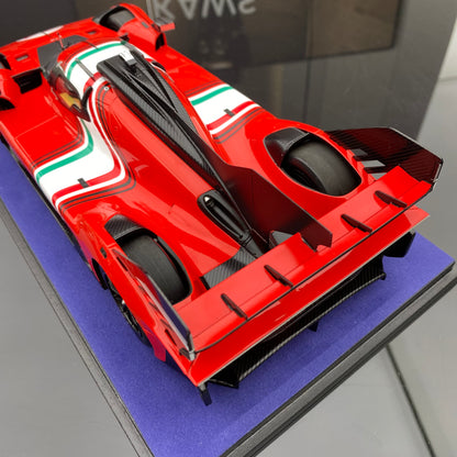 looksmart 1/18 Ferrari 499P Modificata #24 Red Simulation Car Model！looksmart 1/18 Ferrari 499P 2023 Le Mans Victory No. 51 Red Simulation Car Model