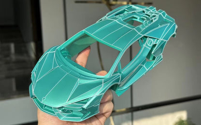 HH MODEL 1/18 Lamborghini Revuelto nuevo modelo de coche de simulación de Daniel