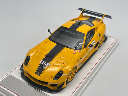DG 1/18 Ferrari 599 EVO XX Yellow Limited Edition Model Car