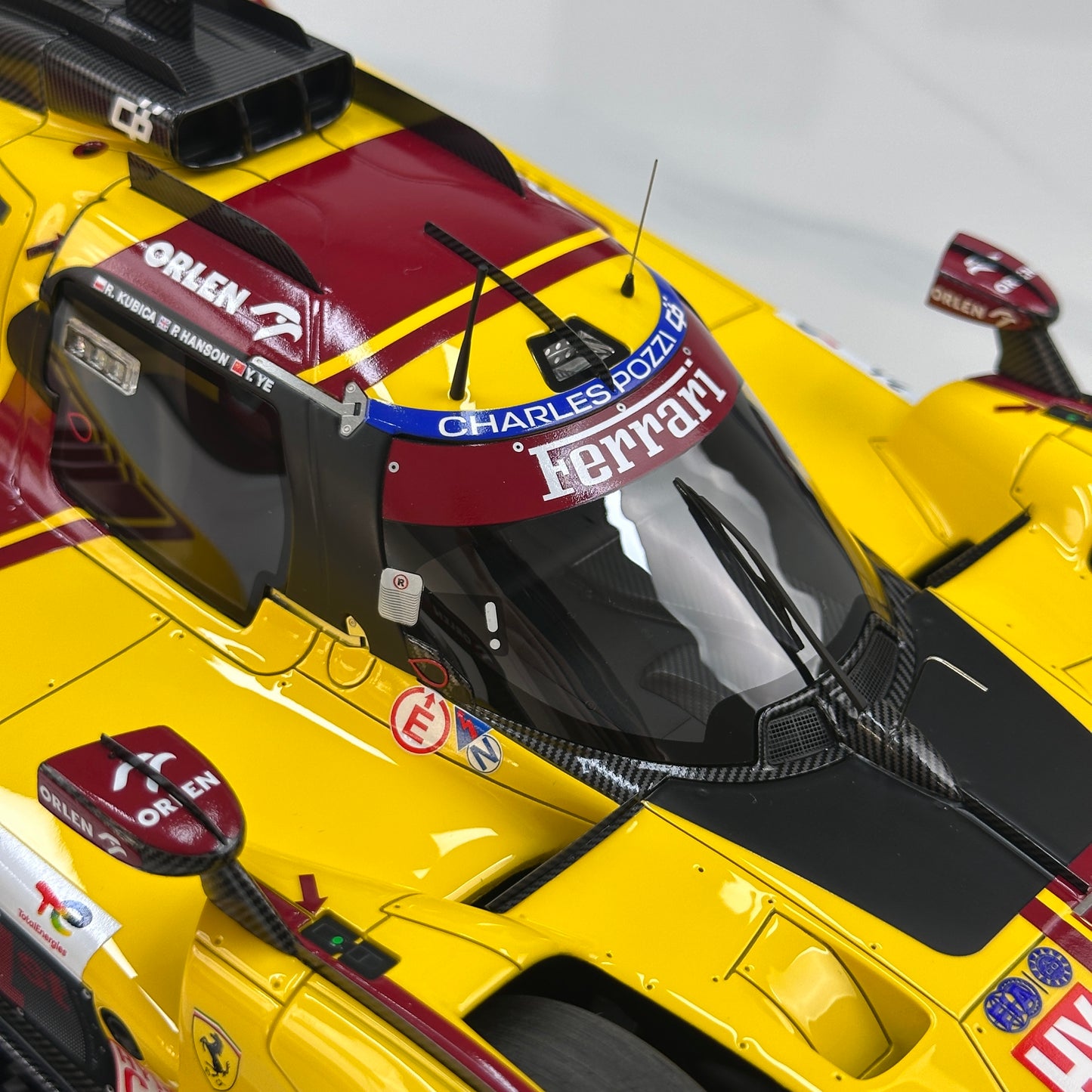 BBR 1/12 Ferrari 499P Le Mans 2025; Ye Yifei, champion, Le Mans #83, BBR1228C