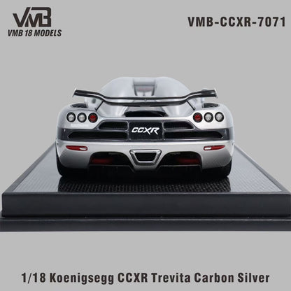 VMB 1/18 Koenigsegg CCXR Limited Edition Car Model