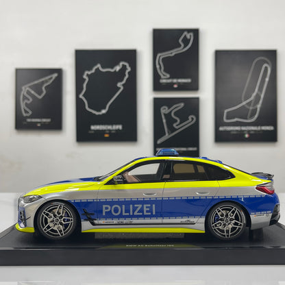 OTTO 1/18 BMW AC Schnitzer ACS4 Polizei 2022 (Blue & Silver Livery) OT1205